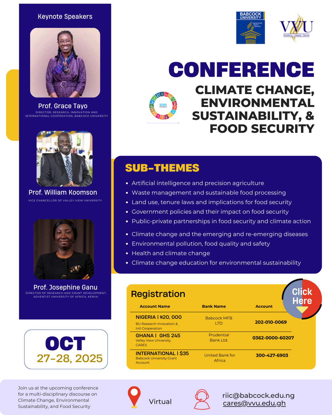 Babcock Univeristy collaborates with Valley View University